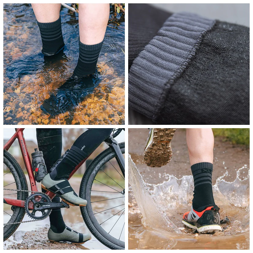 GripGrab Waterproof Merino Termo Cykelsokker - Image 4